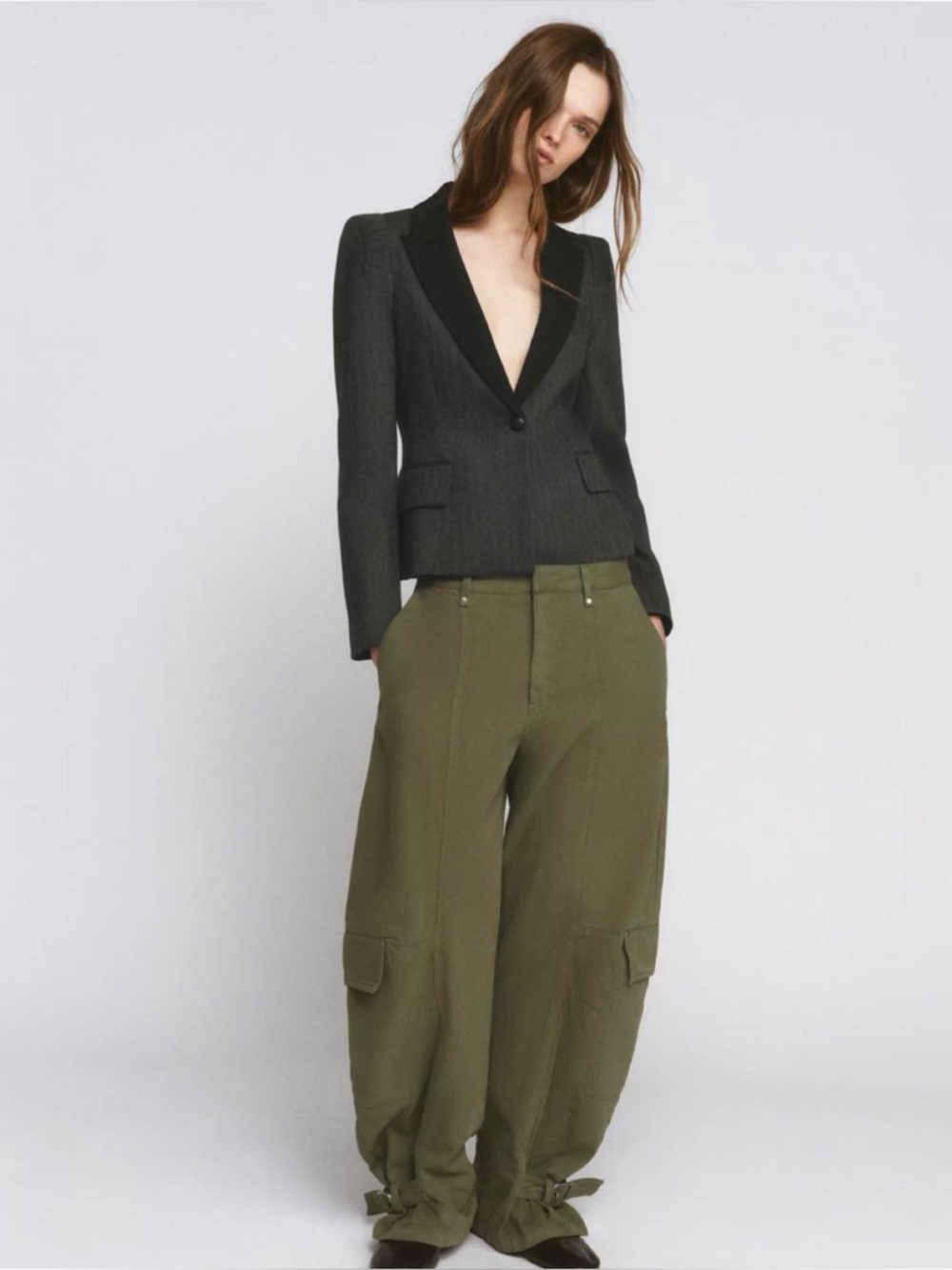 New w/ Tags Zara Collection Cargo Pants size 6